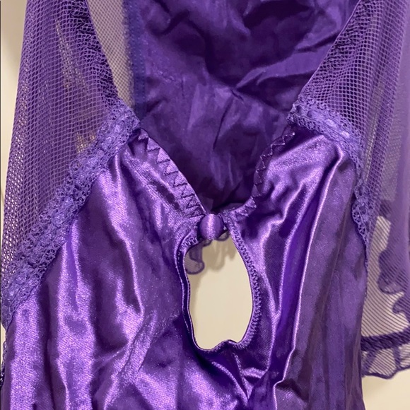 Very sexy chemise in purple, XL - Picture 3 of 7
